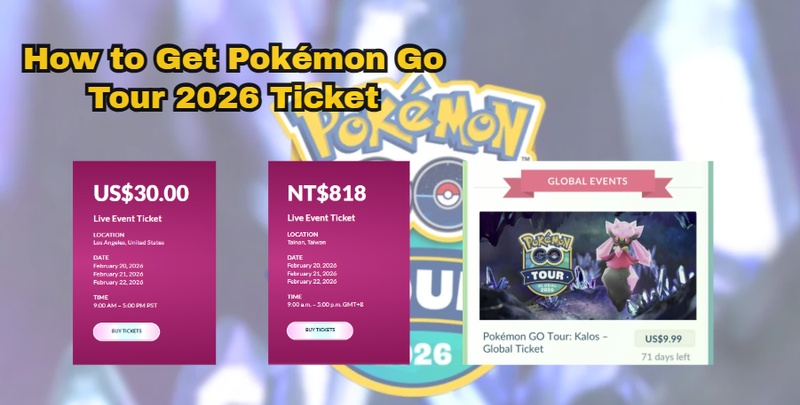 Secure tickets for Pokémon adventure tour