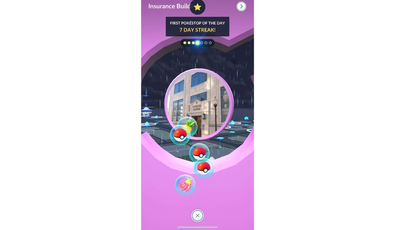 spinning pokestops and gyms