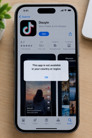 App unavailable in your region