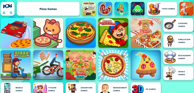 Casual free browser games platform