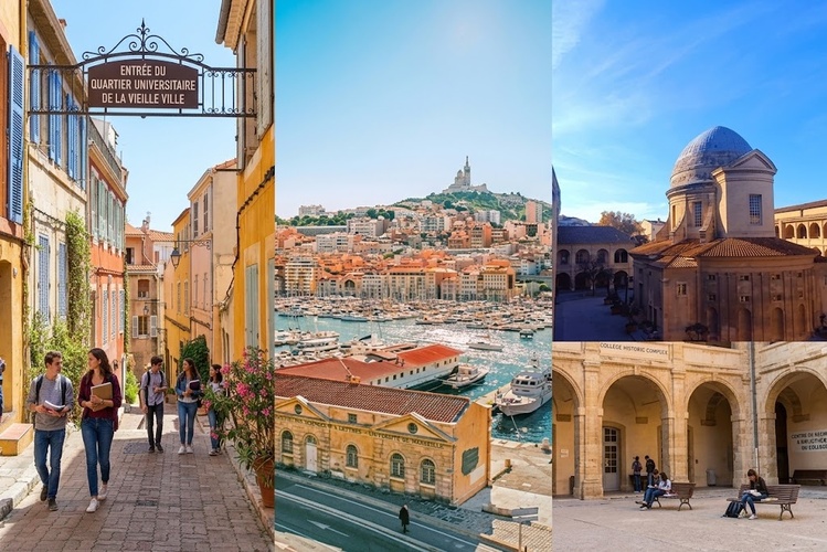 Central city areas Vieux-Port and Panier
