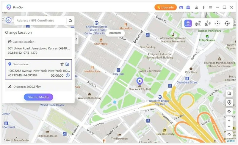 Soundmap GPS 조작