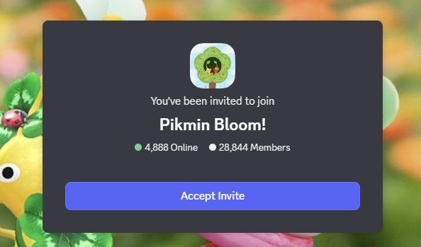 Discord 幫助尋找 Pikmin Bloom 好友