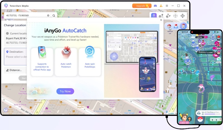 Tenorshare iAnyGo GPS 定位修改工具