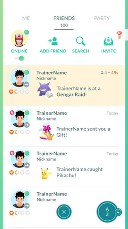 Joining trainers for difficult raids