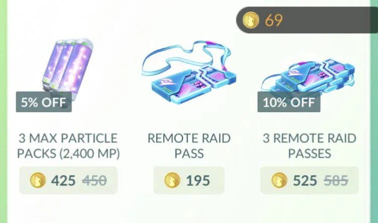 Review raid details before joining remotely