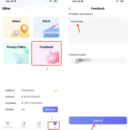 الإنترنت المستقر يمكن من إرسال ملاحظات iGO