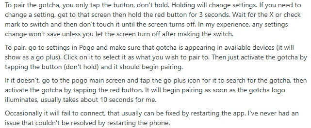 Steps to fix Go-tcha Evolve pairing