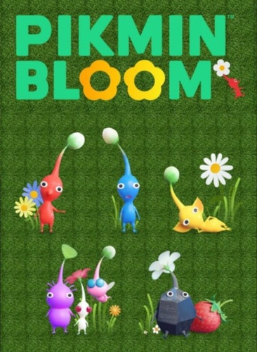 Walking game growing Pikmin and flowers