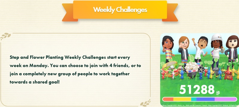 Weekly challenges