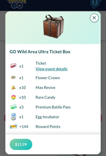 Bonus consumable items included