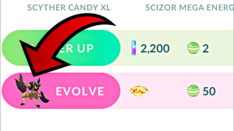 Collect 50 Scyther Candy and Metal Coat