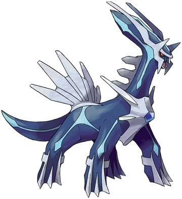 Dialga using Metal Claw attack