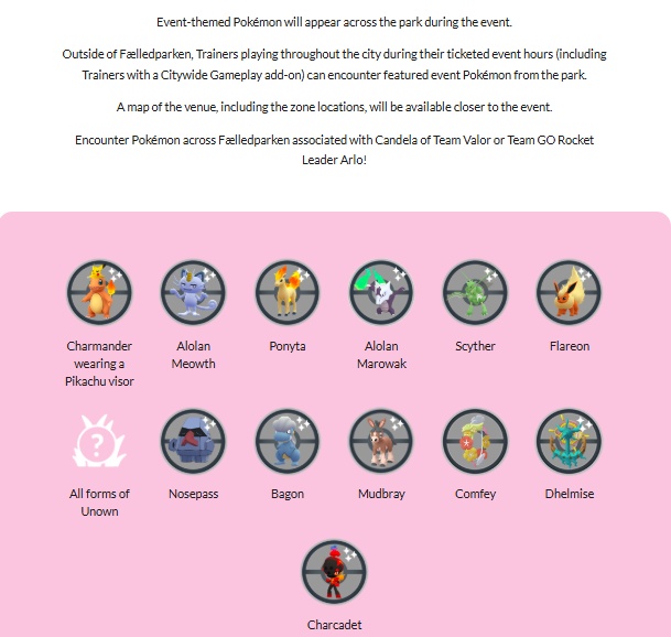 Exclusive event launch