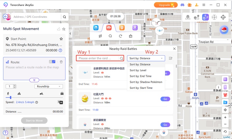 Farm Mega Dragonite raids remotely