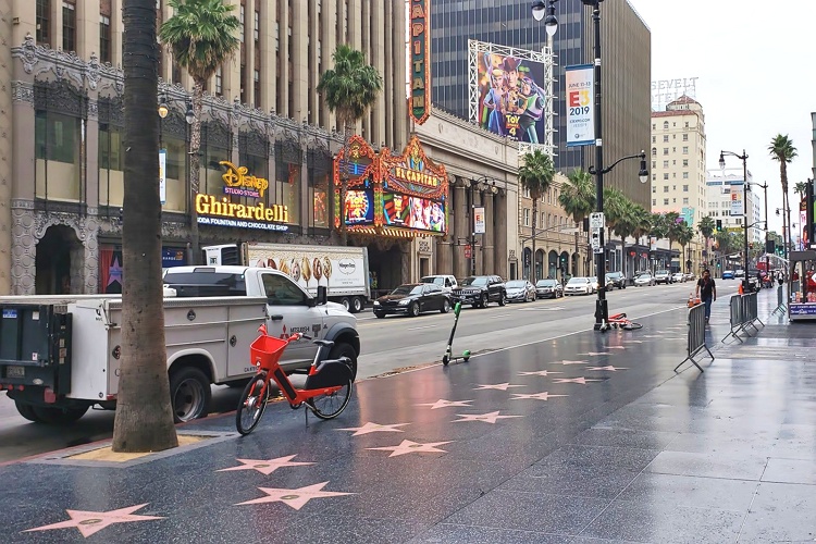 Hollywood star sidewalk tribute