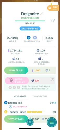 Ice team beats Mega Dragonite fastest