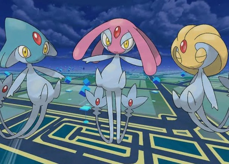 Legendary Lake Trio Uxie Mesprit Azelf