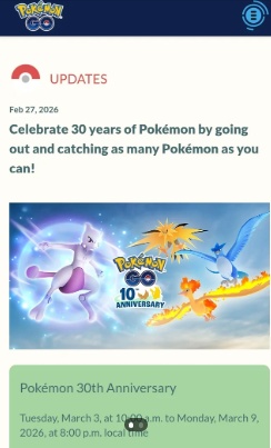 Mewtwo returns in Pokémon GO