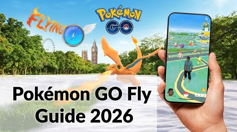 Pokémon GO fly method changes location