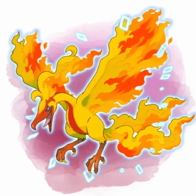 Rare Galarian Moltres flees easily