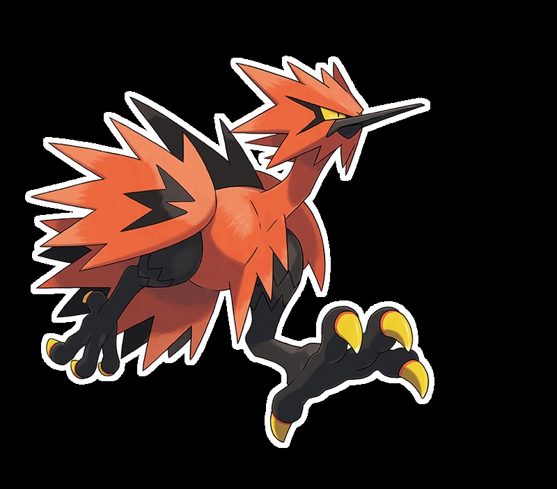 Rare Galarian Zapdos Pokémon encounter