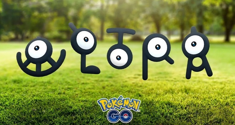 Rare Unown appears mainly during events