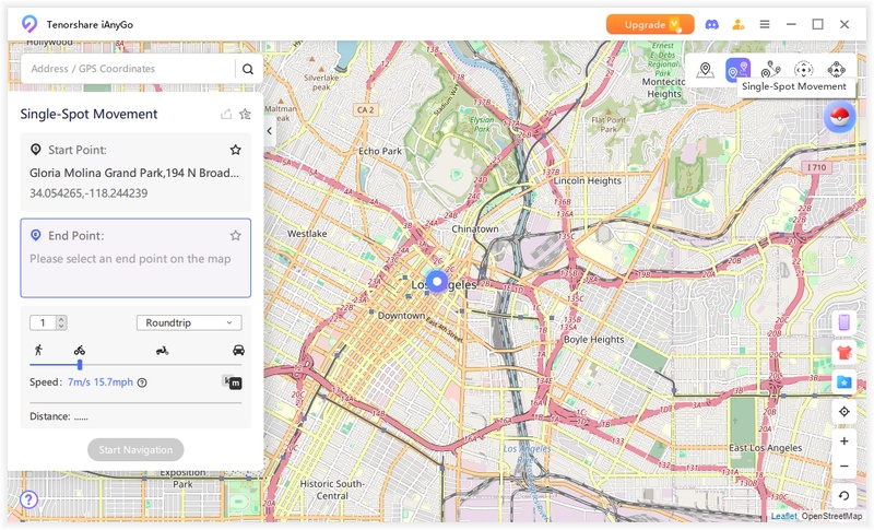 Select device and movement option 2