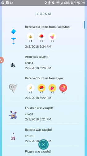 Seven-day PokéStop streak earns evolution items