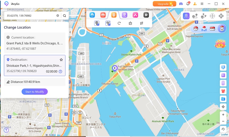 Simulate Tokyo walking routes efficiently