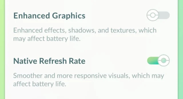 Turn off Enhanced Graphics in Settings