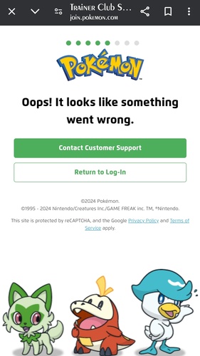 Falscher Account oder Regionsproblem