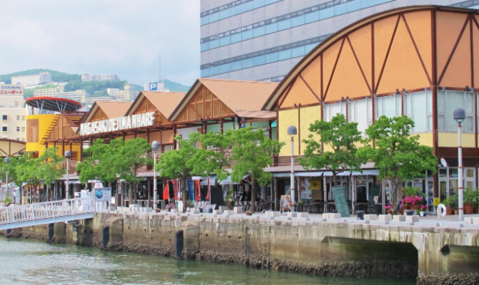 Dejima canal-side loop — prime for Wild Area Pokémon GO spawns coordinates