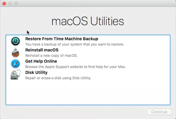 Mac Dienstprogramme