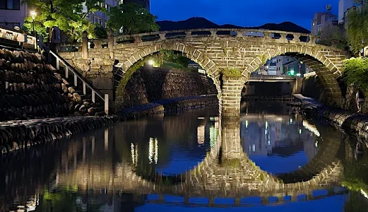 Meganebashi riverside — linear lure stroll and spawn checks