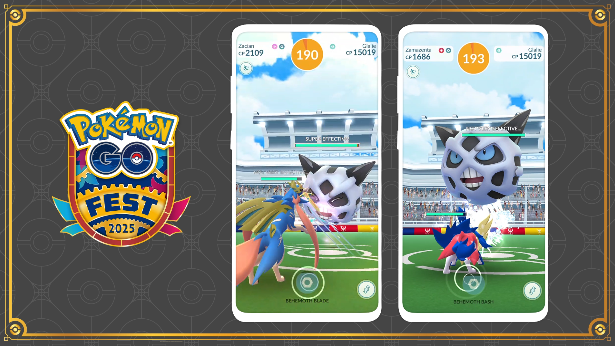 Zacian and Zamazenta GO Fest 2025