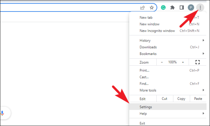 mobile: work location in google Chrome