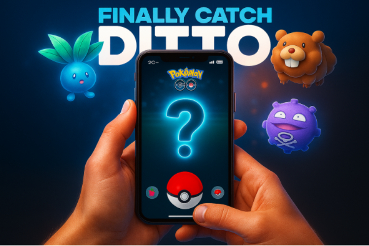 pokemon go Ditto how to catch