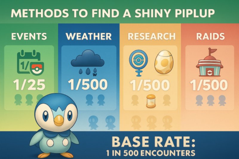 How to Find a Shiny Piplup