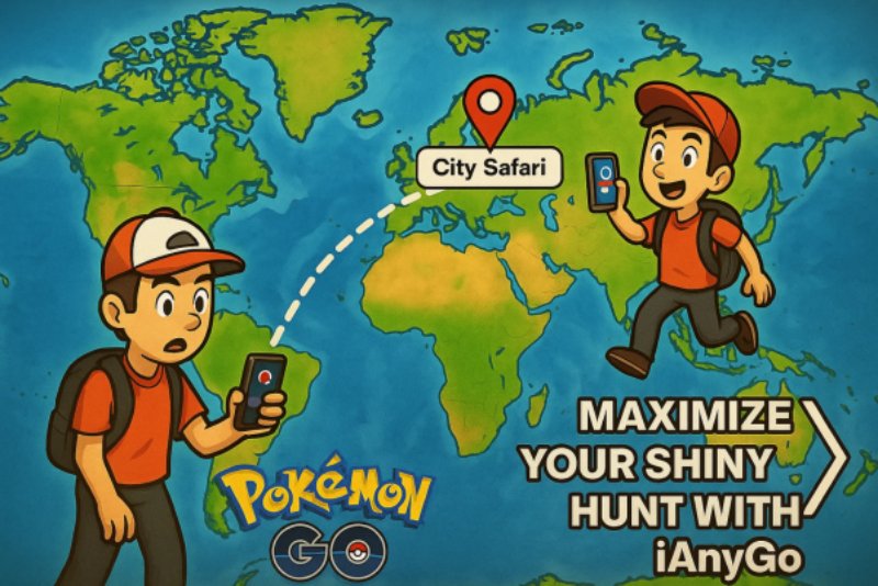 Maximize Your Shiny Hunt with iAnyGo