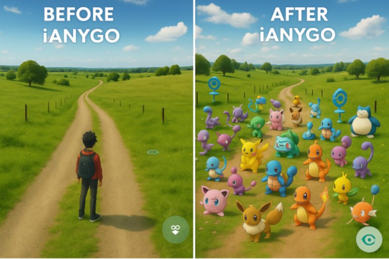 Maximize Your Shiny pokemon  Hunt with iAnyGo